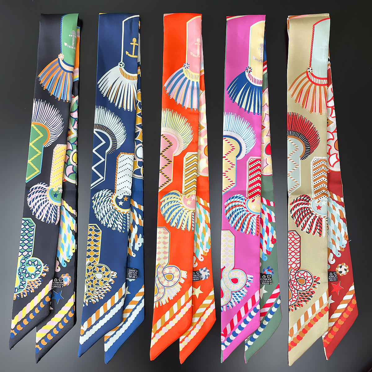 Luxury Bags Design - Brand Design Twill 100% Silk Scarf