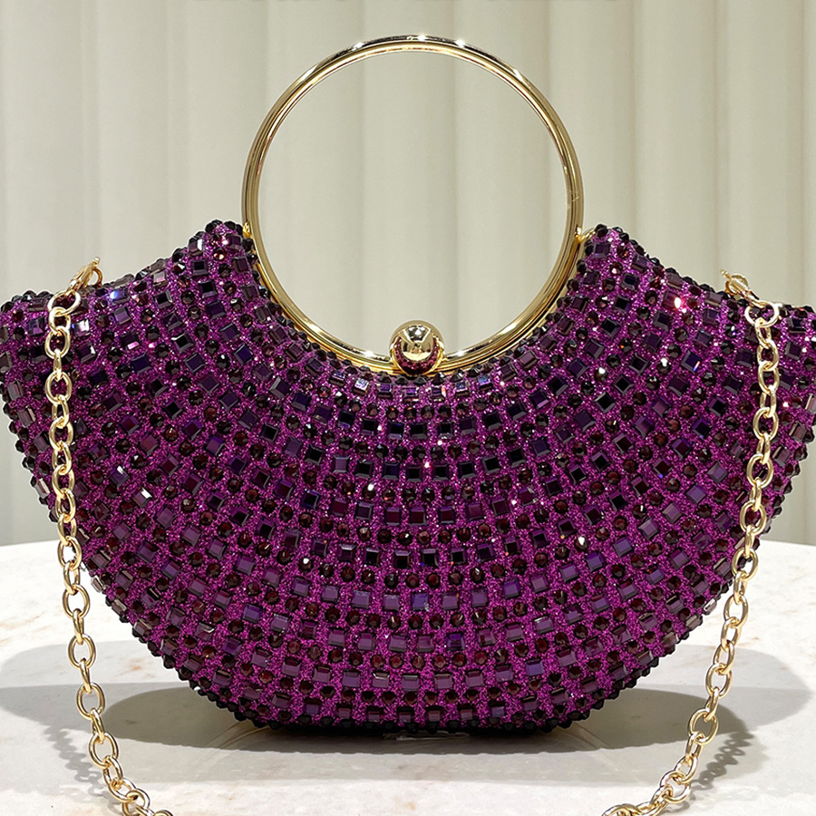 Purple shiny luxurious diamond – Luxury Bag Collection recenzja i cena