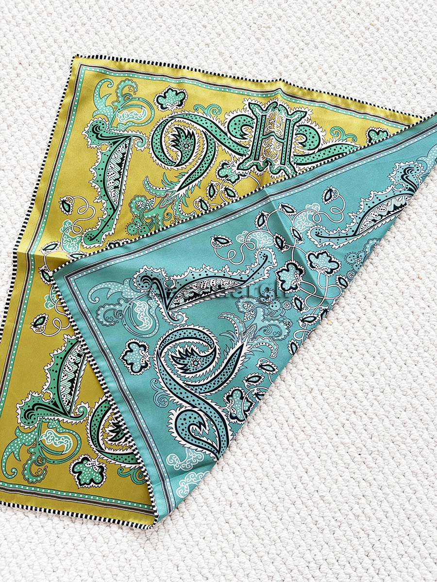 Double Faced Silk Twill Scarf  – Luxury Bags Hong Kong recenzja i cena