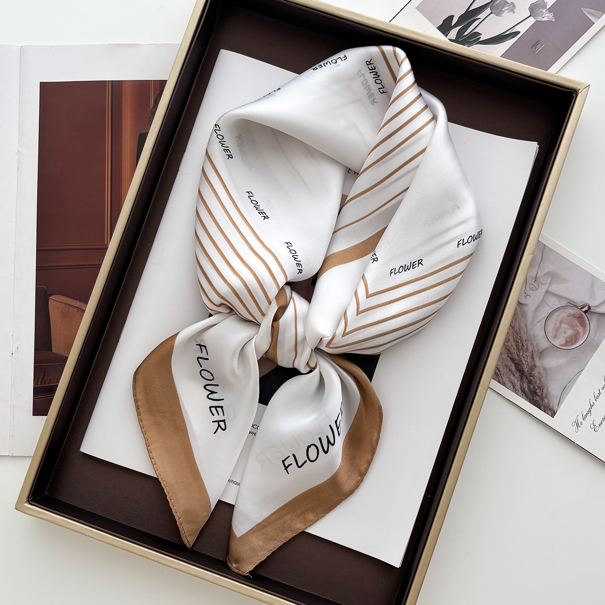 Luxury Print Scarf For Women E – Luxury Bags For Summer recenzja i cena