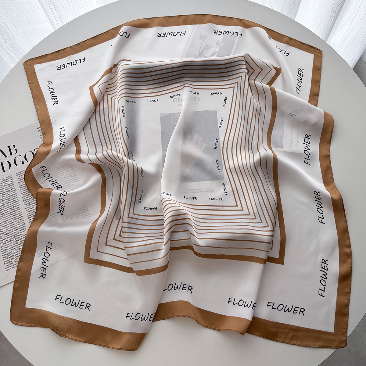 Luxury Print Scarf For Women E – Luxury Bags For Summer recenzja i cena