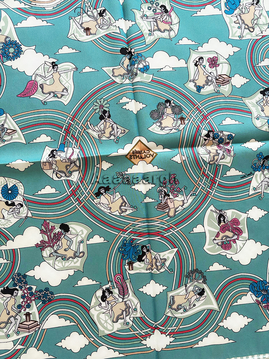 Double Faced Print Scarf Silk  – Luxury Bags Hong Kong recenzja i cena