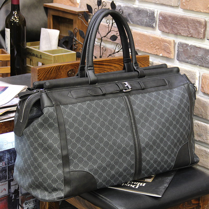 Fashion Plaid Travel Bag Men H – Luxury Bags Tote recenzja i cena