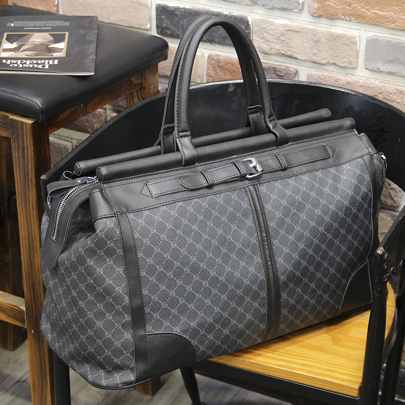 Fashion Plaid Travel Bag Men H – Luxury Bags Tote recenzja i cena