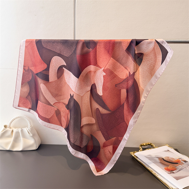70cm Luxury Silk Square Scarf  – Luxury Bags For Summer recenzja i cena