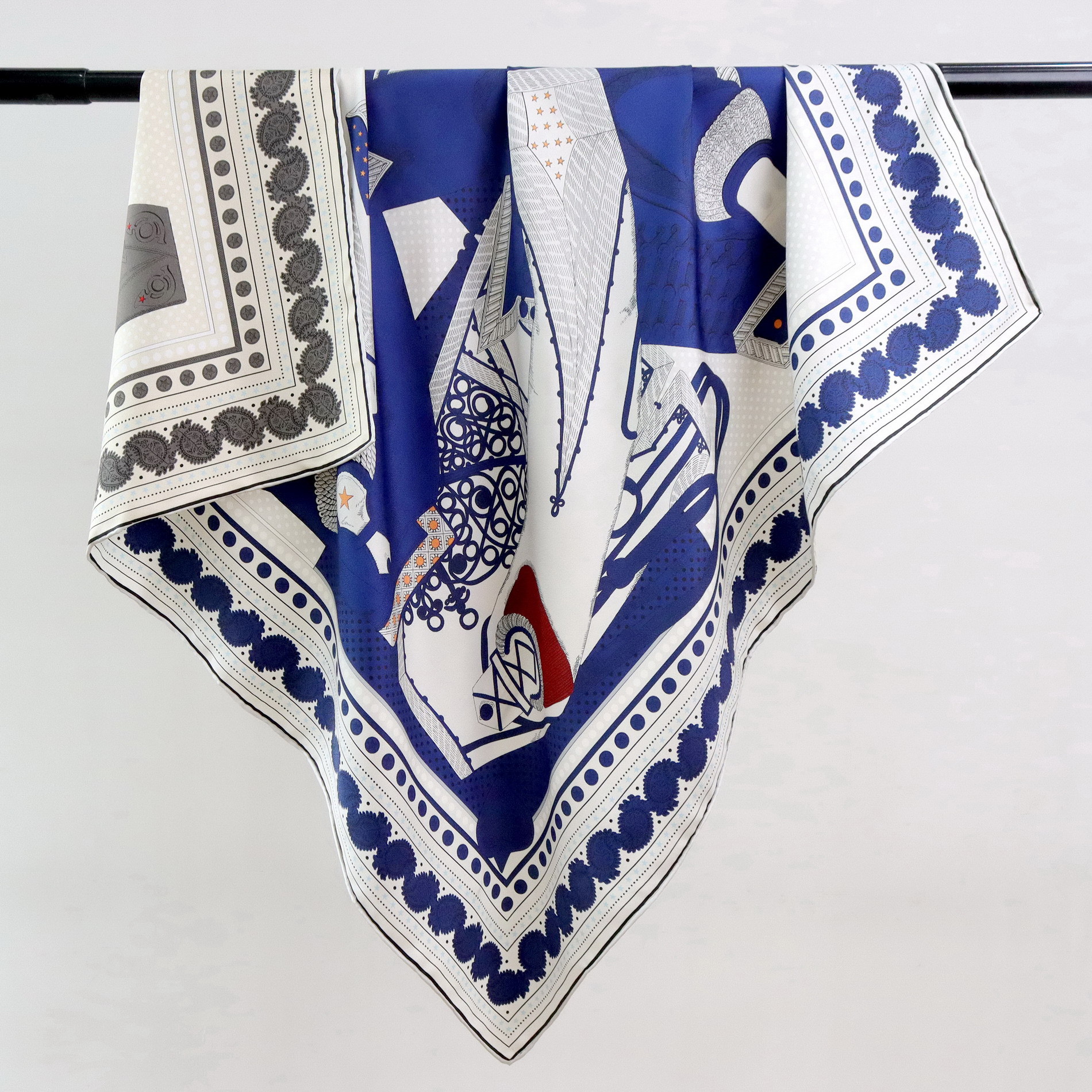 Two Faced 18MM Silk Scarf Wome – Luxury Bags For Summer recenzja i cena