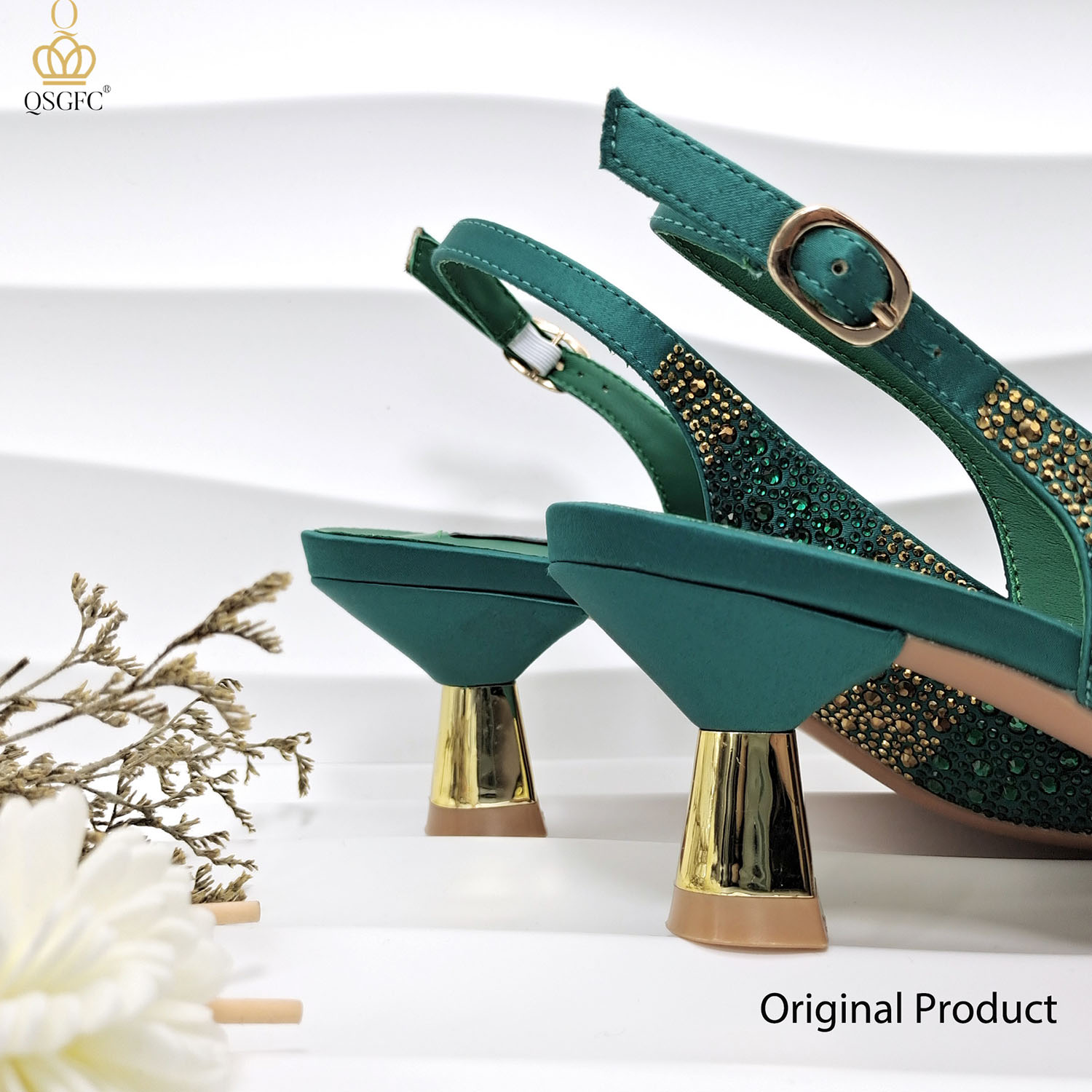 2026 Nigerian Women Heel Ladie – Luxury Bags Green recenzja i cena