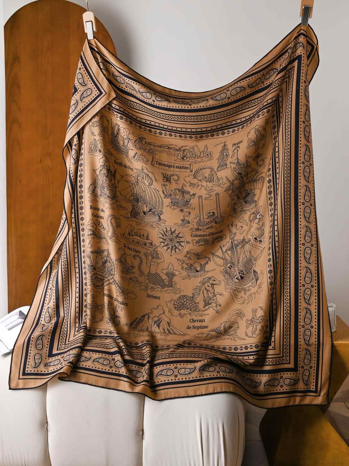 New Silk Wool Scarf Designer L – Luxury Bags Hong Kong recenzja i cena