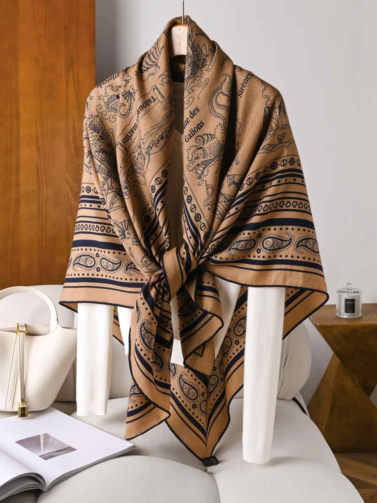 New Silk Wool Scarf Designer L – Luxury Bags Hong Kong recenzja i cena