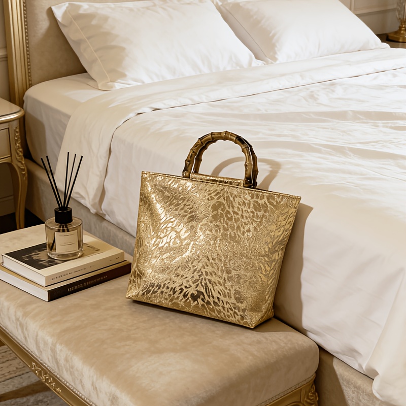 Light luxury metallic gold jac – Luxury Bags Tote recenzja i cena