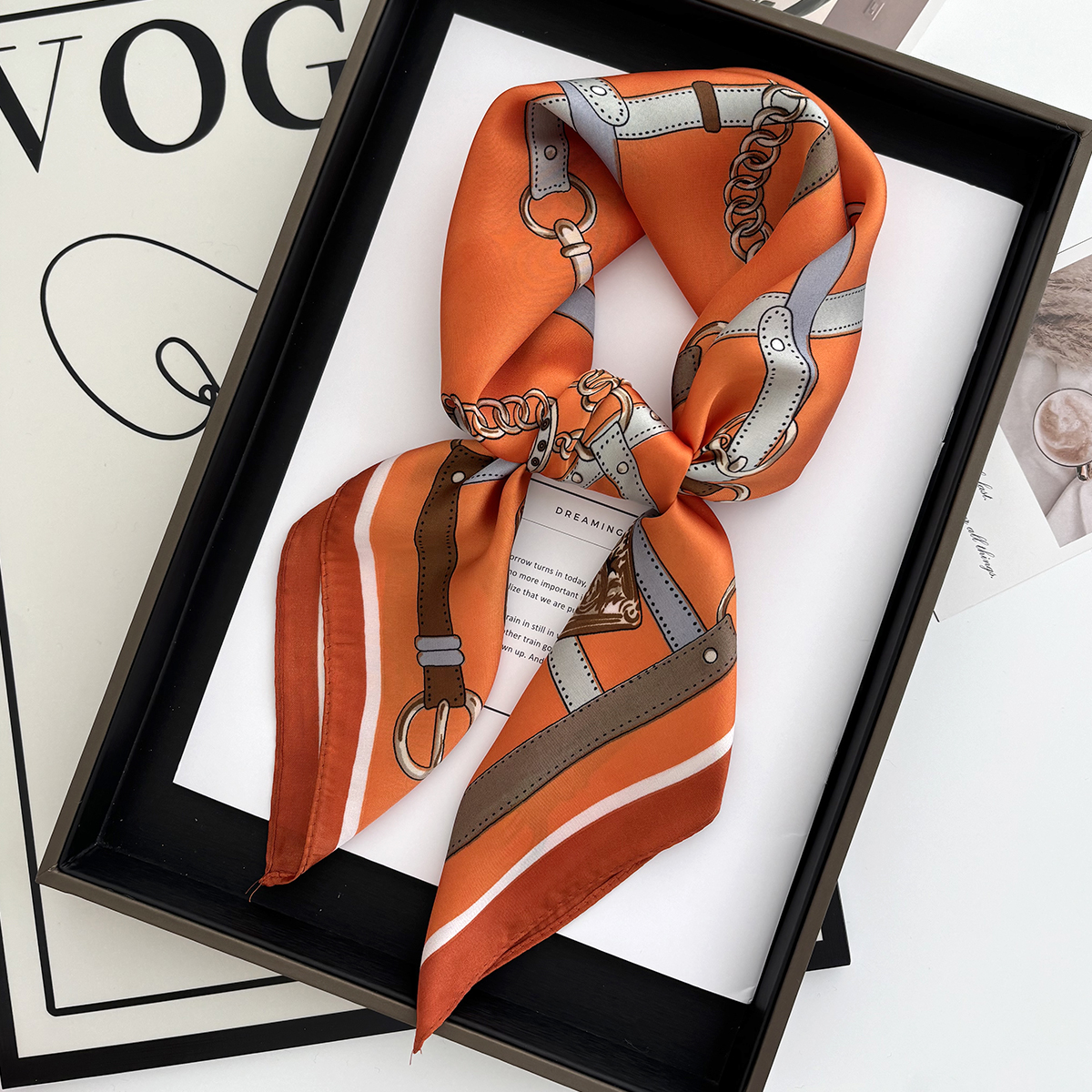 Luxury 70*70cm Square Scarf fo – Luxury Bags For Summer recenzja i cena