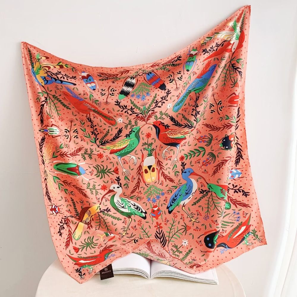 Luxury Flowers Print Women Sil – Luxury Bags For Summer recenzja i cena