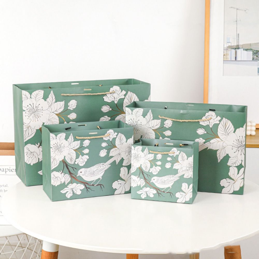 Green Handhold Paper Bag Creat – Luxury Bags Green recenzja i cena