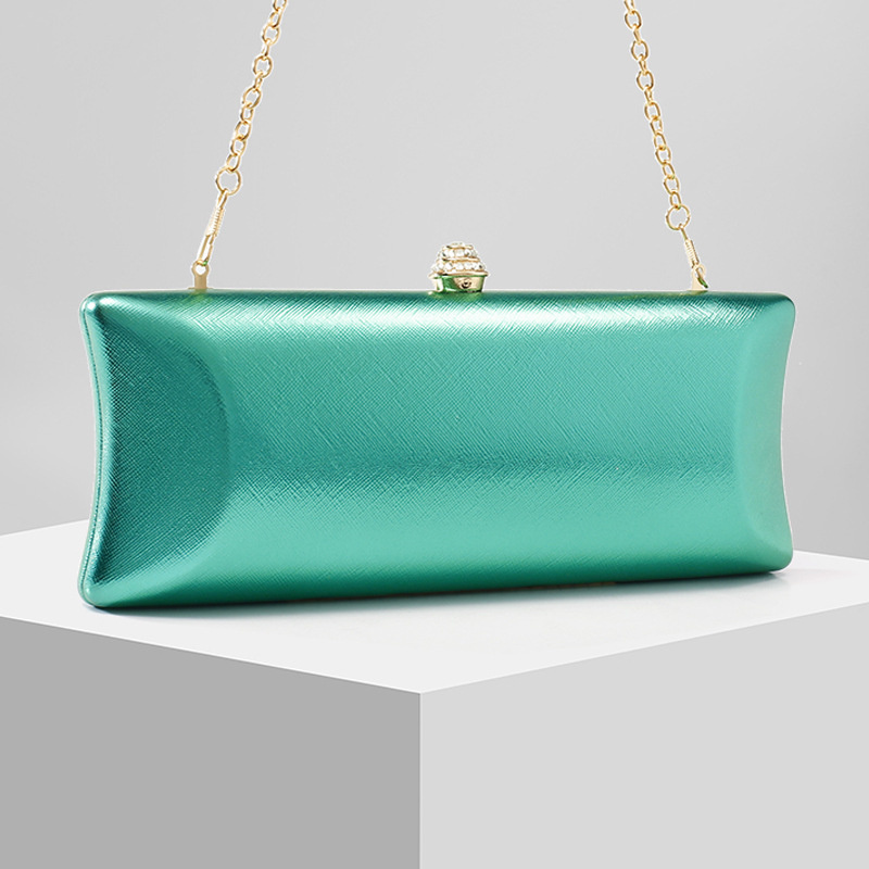 Classical Long Box Evening Bag – Luxury Bags Green recenzja i cena