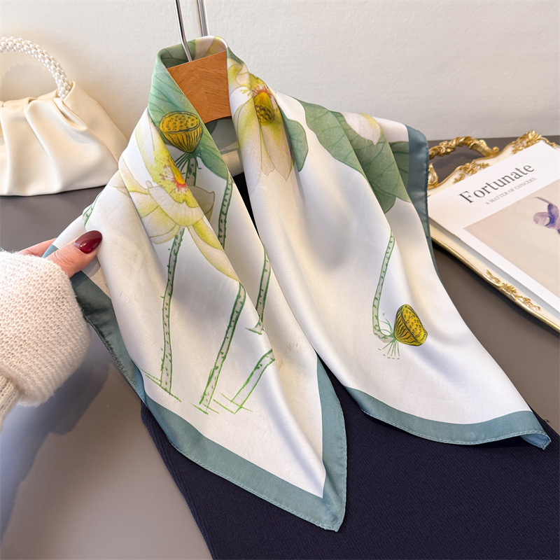 New Silk Square Scarf Women Lu – Luxury Bags For Summer recenzja i cena