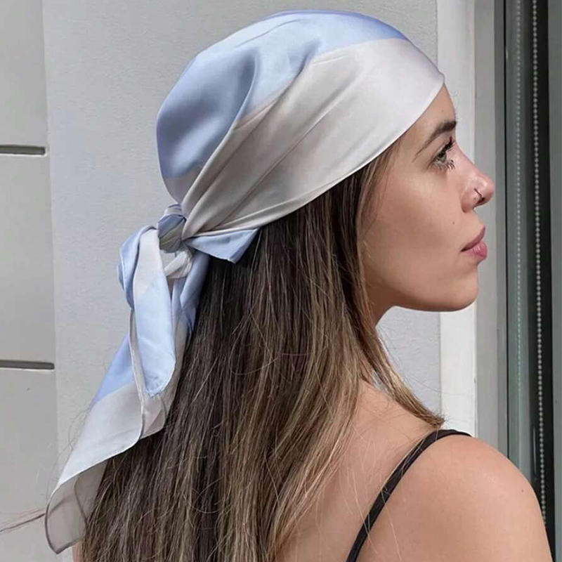 Women's Silk Scarf Luxury Head – Luxury Bags For Summer recenzja i cena