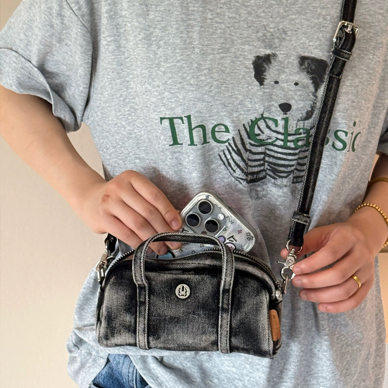 Korean Casual Mini Denim Box B – Luxury Bags Design recenzja i cena