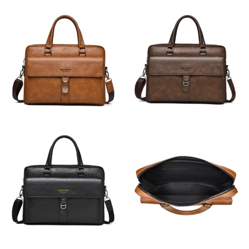Brand new men's handbag retro  – Luxury Bags Tote recenzja i cena