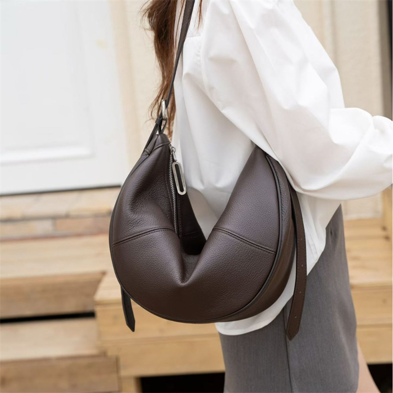 BURMINSA Slouchy Genuine Leath – Luxury Bag Collection recenzja i cena