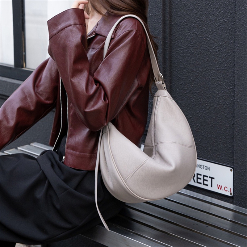 BURMINSA Slouchy Genuine Leath – Luxury Bag Collection recenzja i cena
