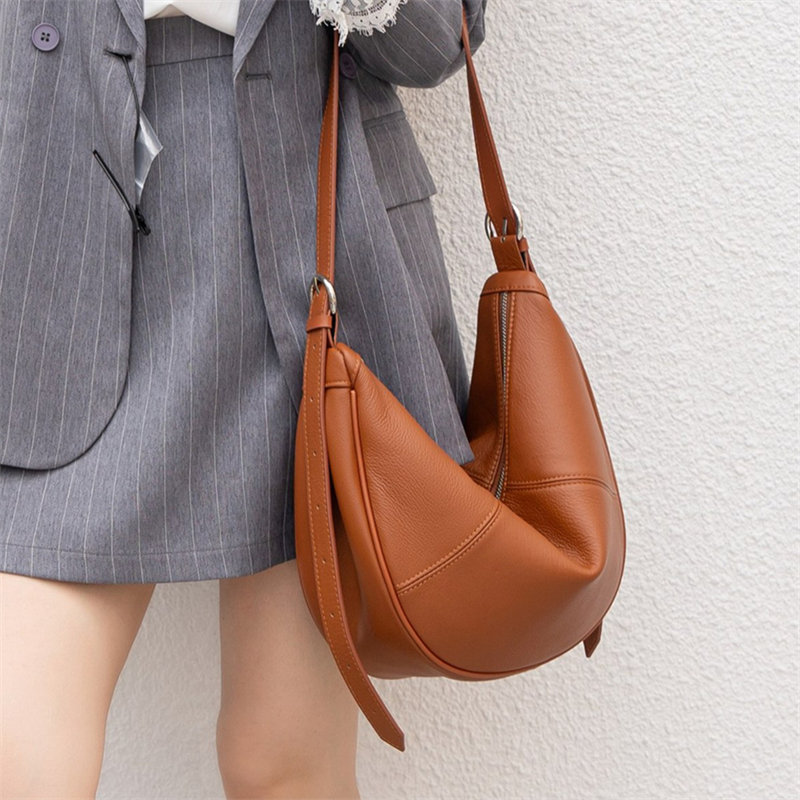 BURMINSA Slouchy Genuine Leath – Luxury Bag Collection recenzja i cena