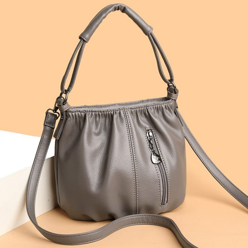 Fashionable Leather Women's Sh – Luxury Bags Classy recenzja i cena
