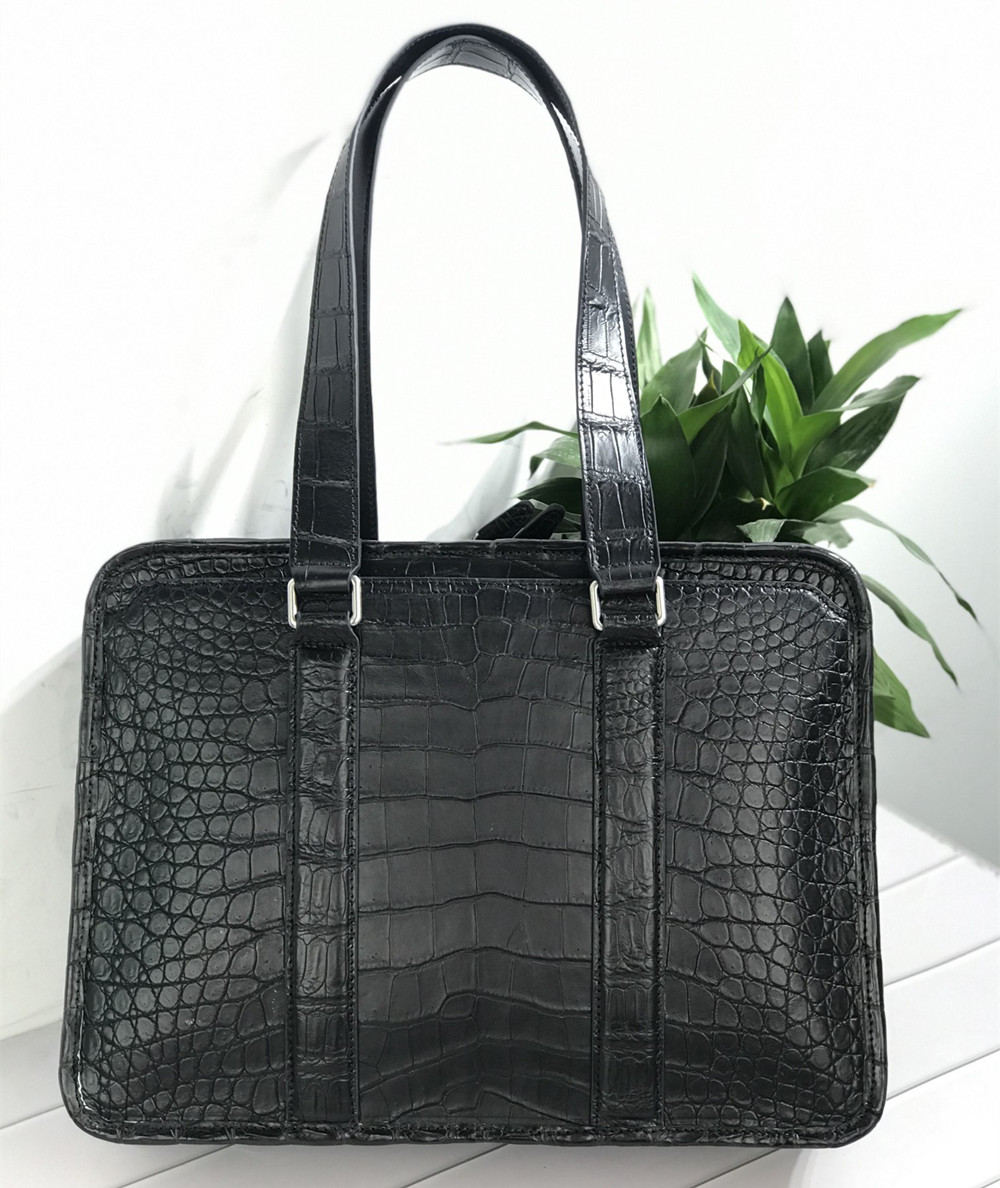 New crocodile leather laptop b – Luxury Bags Tote recenzja i cena