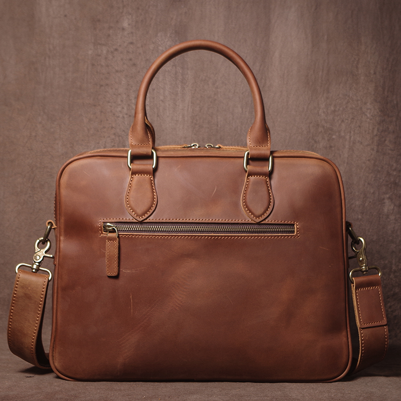 GURO Men Crazy Horse Cowhide B – Luxury Bags Tote recenzja i cena