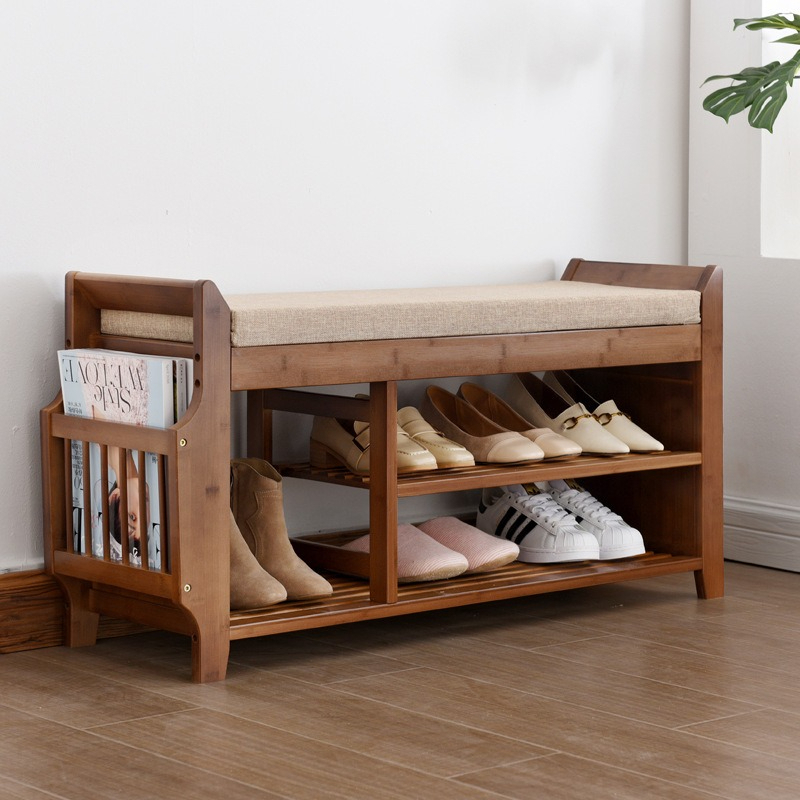 Retro style bamboo shoe cabine – Luxury Bags Levels recenzja i cena