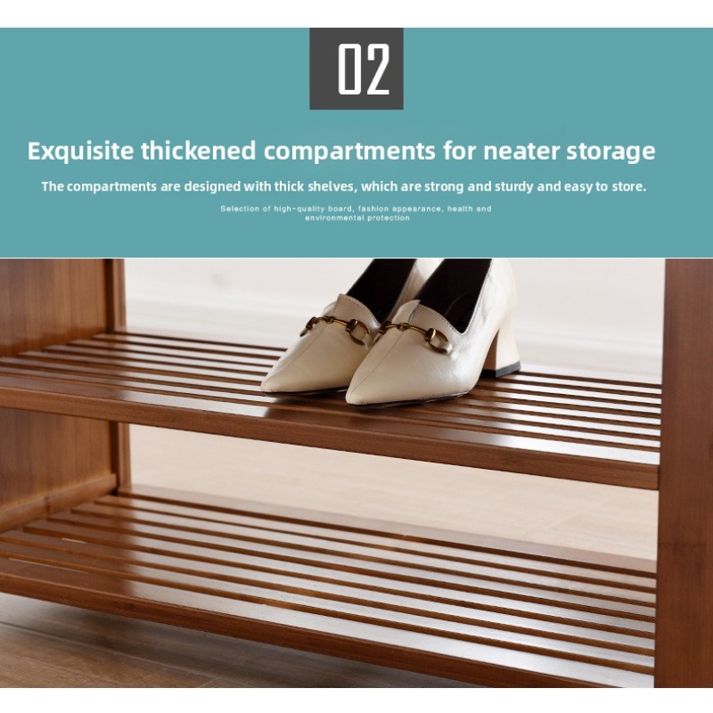 Retro style bamboo shoe cabine – Luxury Bags Levels recenzja i cena