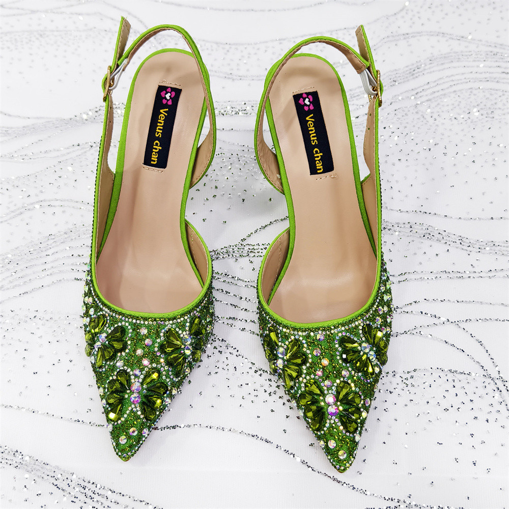Luxury Green Rhinestone Party  – Luxury Bags Green recenzja i cena