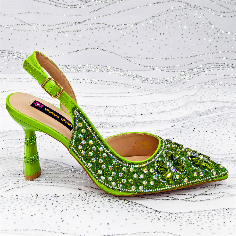 Luxury Green Rhinestone Party  – Luxury Bags Green recenzja i cena