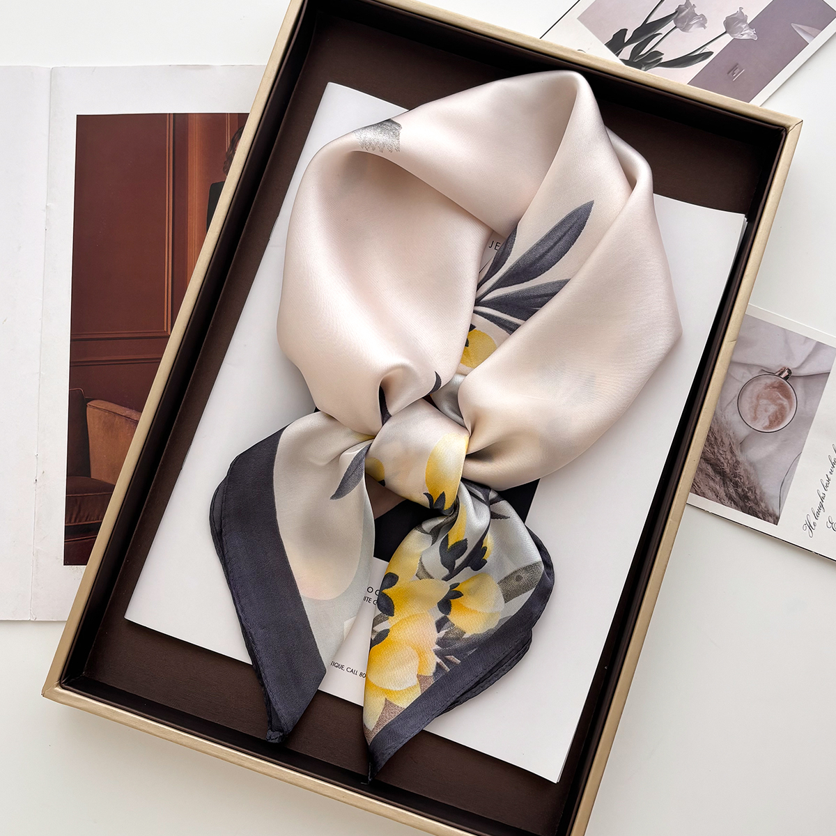 Luxury 70cm Square Scarf For W – Luxury Bags For Summer recenzja i cena
