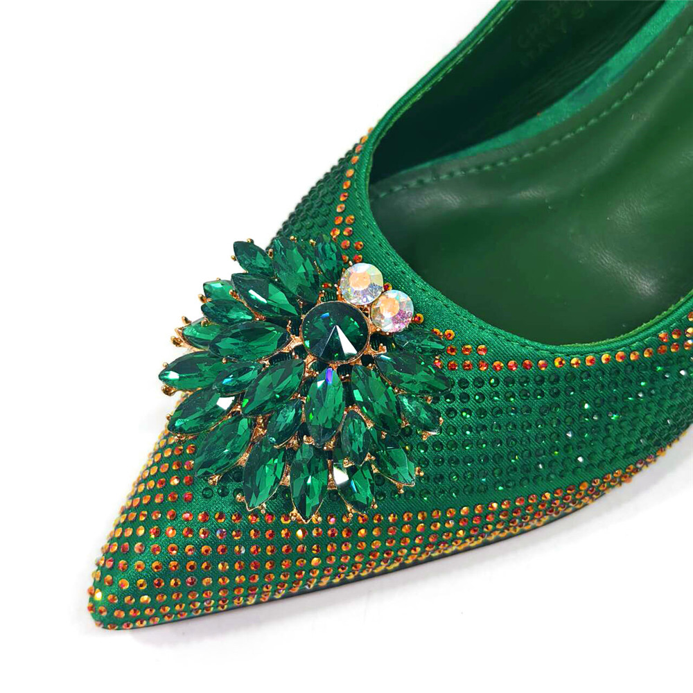 2025 Italian Design Rhinestone – Luxury Bags Green recenzja i cena