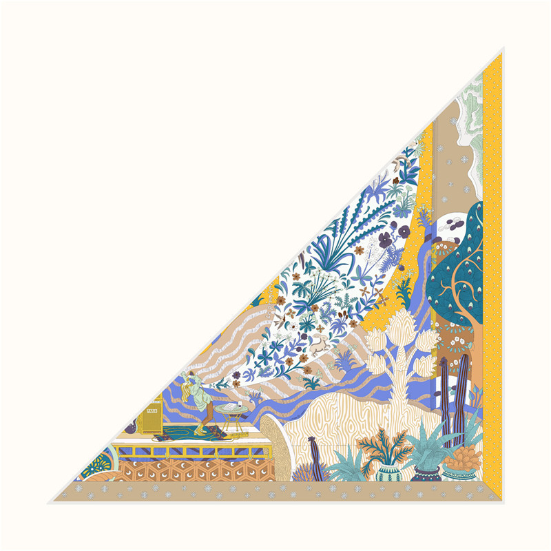 Silk Twill Scarf Triangle Shap – Luxury Bags Hong Kong recenzja i cena