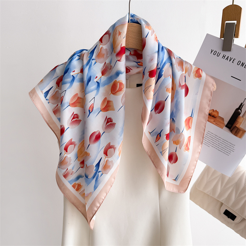 Luxury Printed Square Scarves  – Luxury Bags For Summer recenzja i cena
